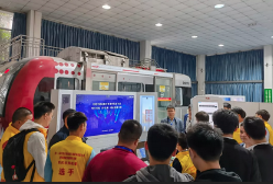 第十三屆全國交通運輸行業城市軌道交通列車司機（學生組）職業技能大賽重慶市預選賽在重慶公共運輸職業學院成功舉辦.